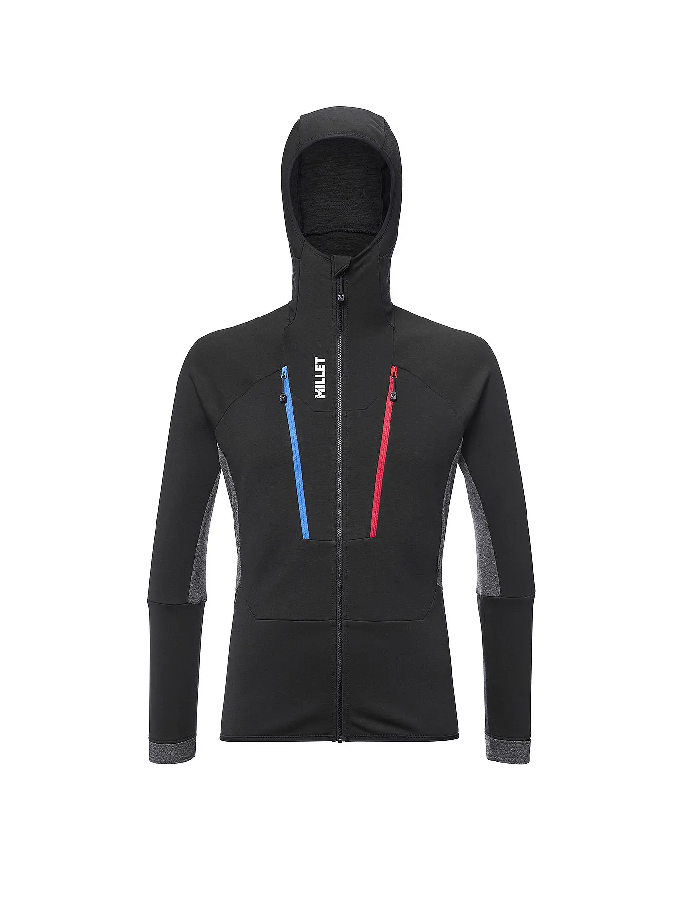 MILLET | Herren Hybridjacke TRILOGY ICON WOOL Fleece Hoodie | schwarz