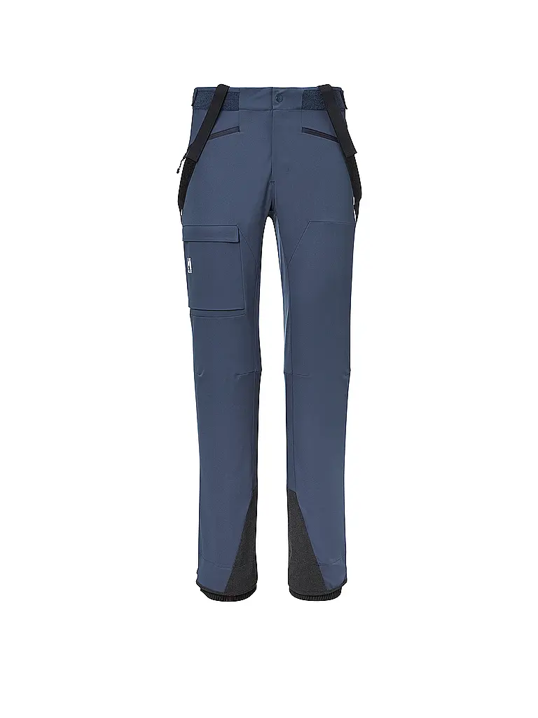 MILLET | Herren Softshell Tourenhose Kamet Shield mit Träger | dunkelblau