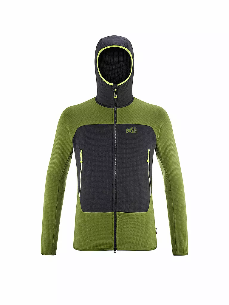 MILLET | Herren Touren Fleecejacke Fusion Grid Hoddie | olive