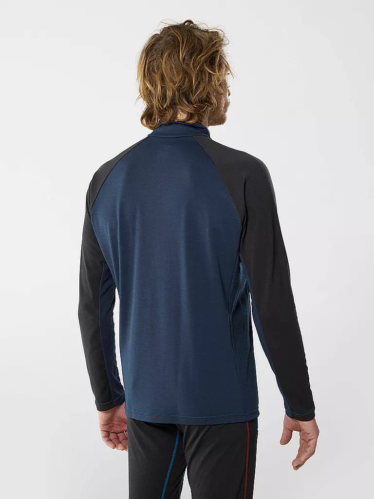 MILLET | Herren Touren Zipshirt Trilogy Wool | dunkelblau
