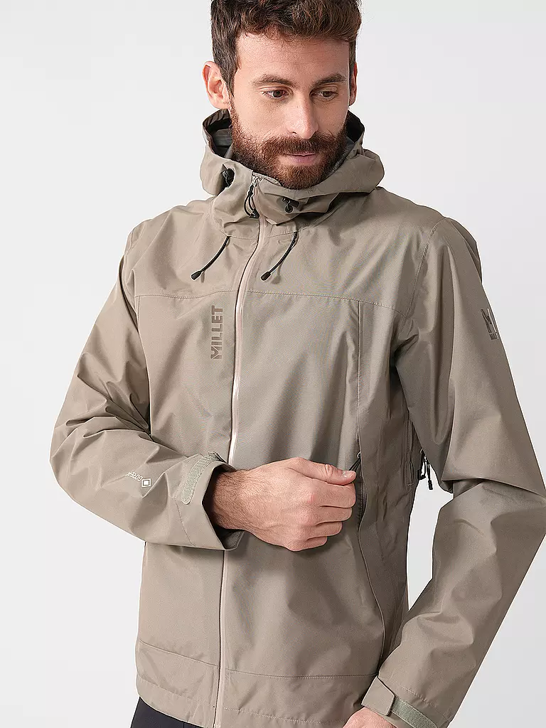 MILLET | Herren Wanderjacke Mungo 2 GTX 2,5L Hoodie | beige
