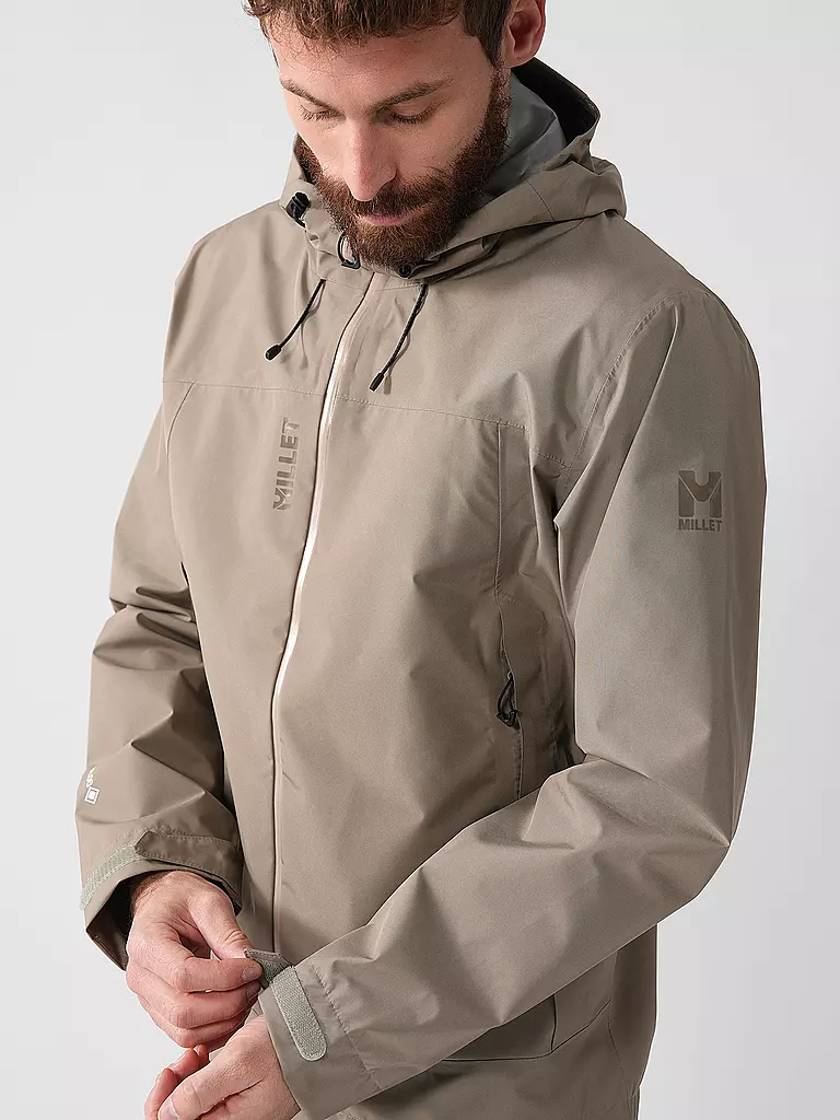 MILLET | Herren Wanderjacke Mungo 2 GTX 2,5L Hoodie | beige