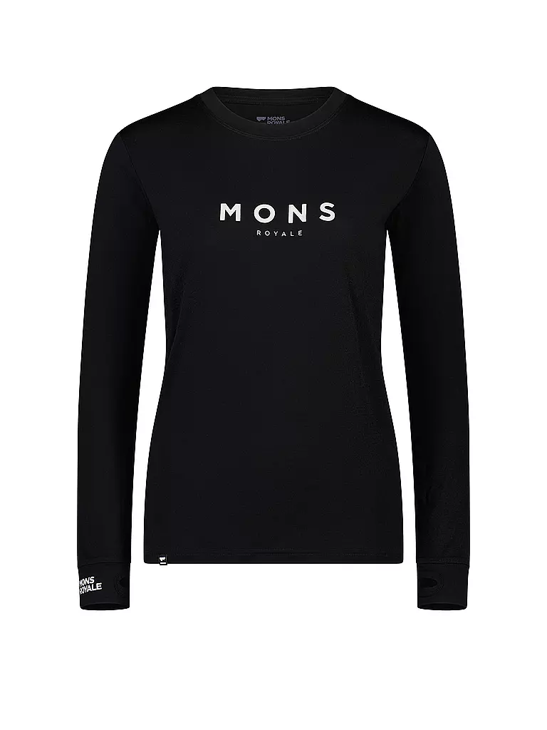 MONS ROYALE | Damen Funktionsshirt Yotei Classics | schwarz