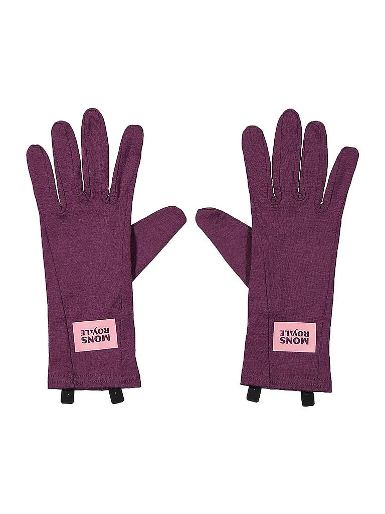 MONS ROYALE | Damen Handschuhe Cold Days Glove Liner | rot