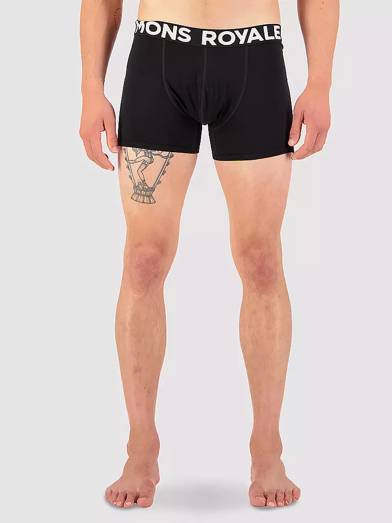 MONS ROYALE | Herren Boxer Hold Shorty | schwarz