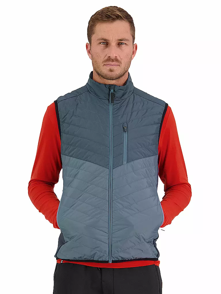 MONS ROYALE | Herren Hybridweste Arete | grau