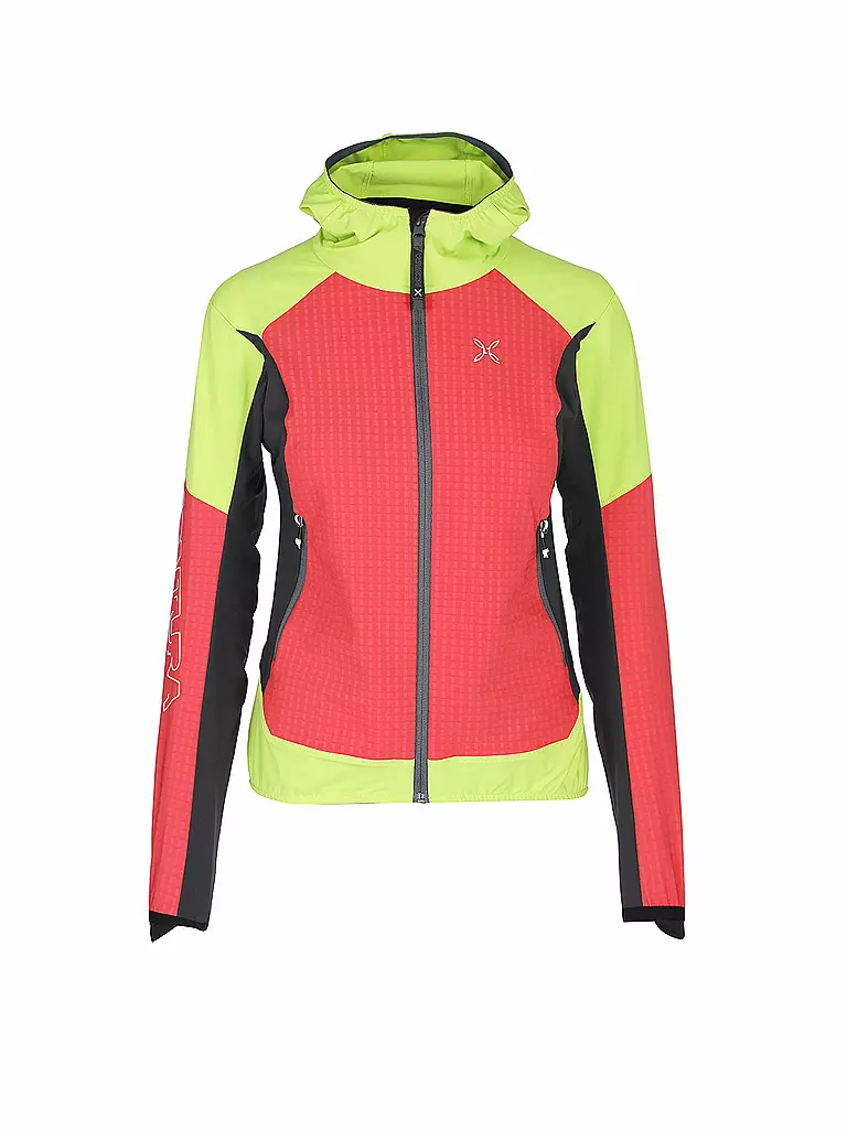 MONTURA | Damen Softshelljacke Wind Revolution Hoodie | pink