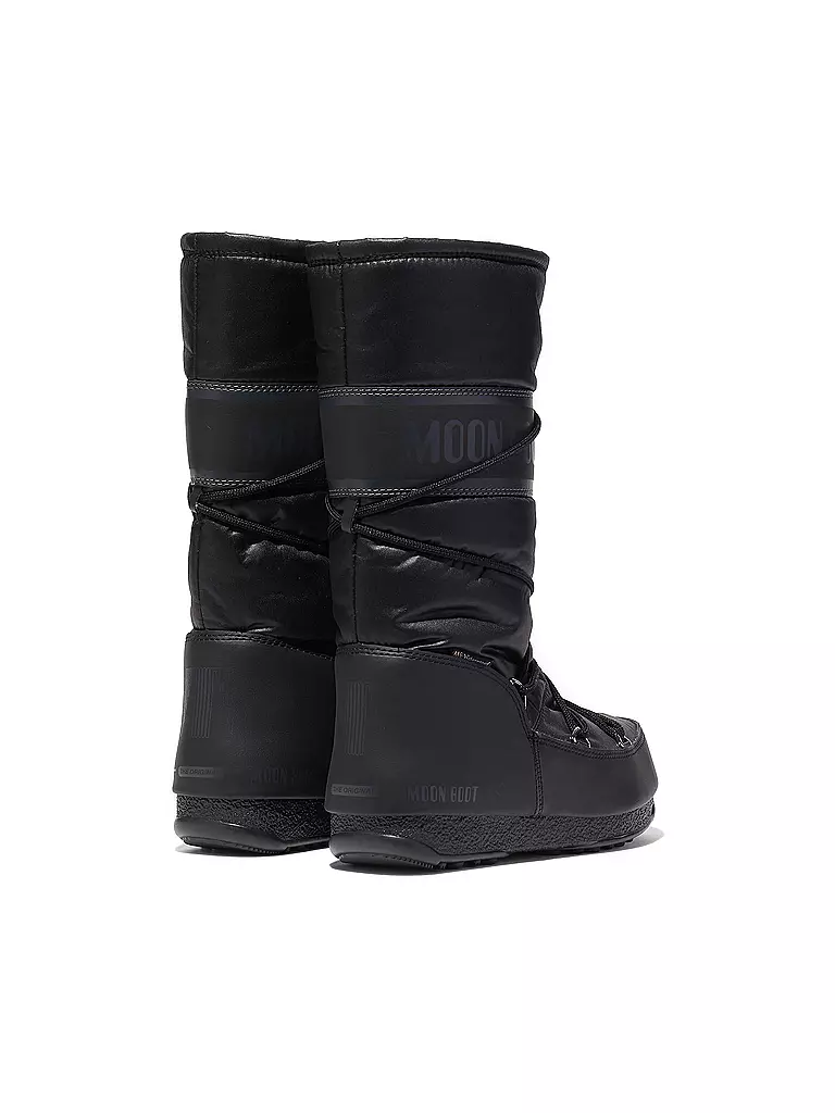 MOON BOOT | Damen Schneestiefel High Nylon WP | schwarz