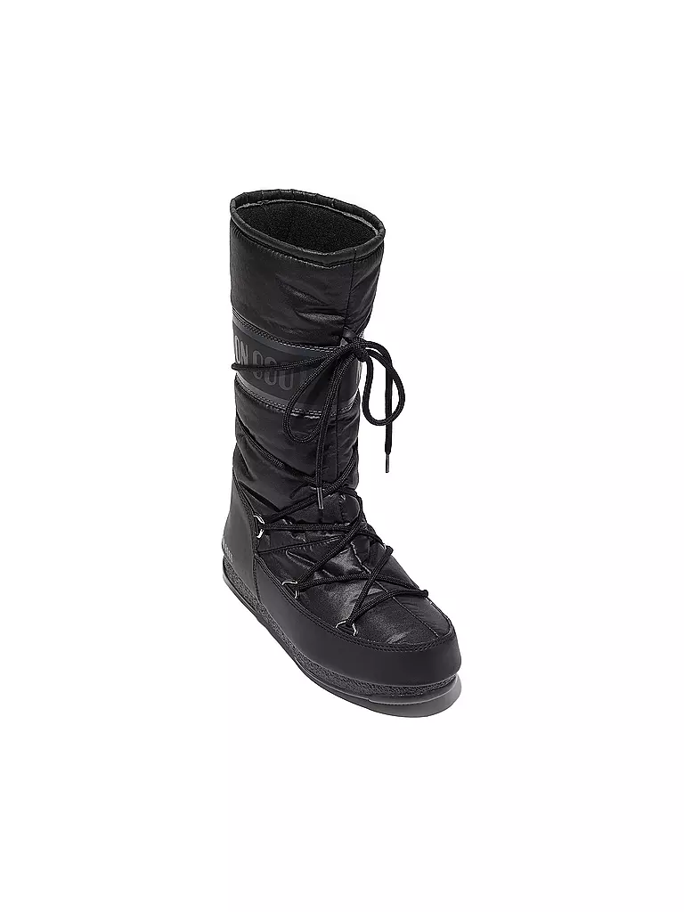 MOON BOOT | Damen Schneestiefel High Nylon WP | schwarz