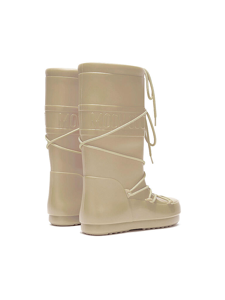 MOON BOOT | Damen Schneestiefel High Rubber WP | weiss
