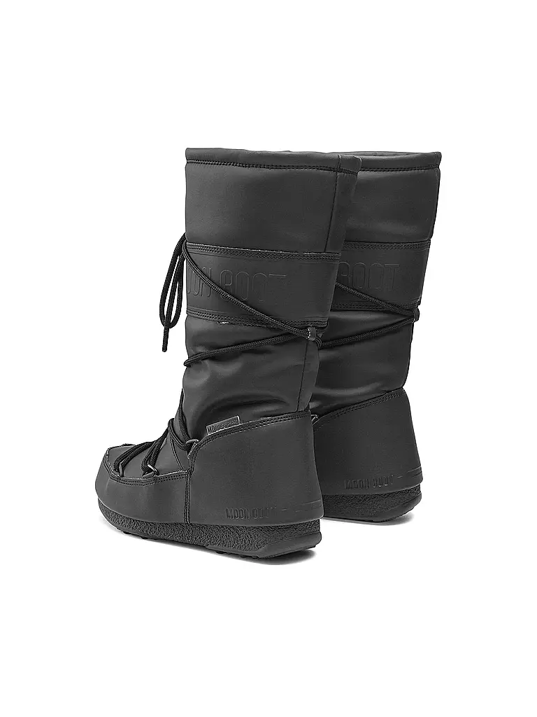 MOON BOOT | Damen Schneestiefel High Rubber WP | schwarz