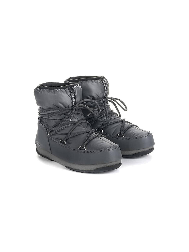 MOON BOOT | Damen Schneestiefel Low Nylon WP 2 | grau