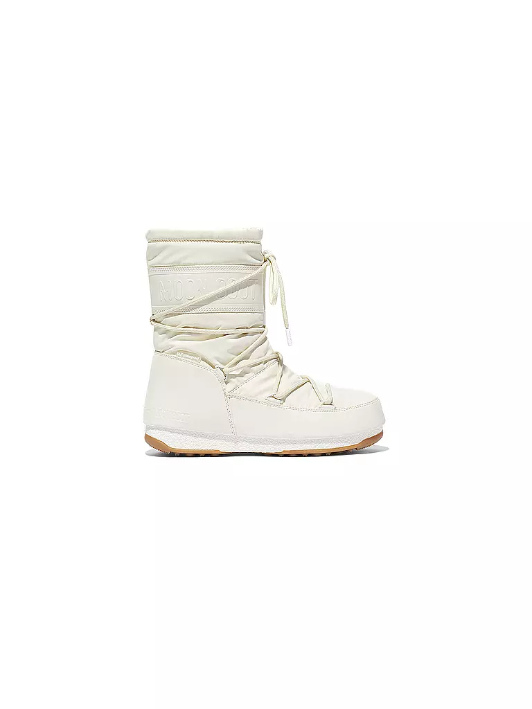 MOON BOOT | Damen Schneestiefel Mid Rubber WP | weiss