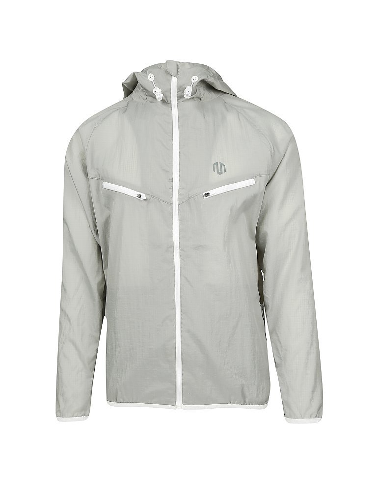 MOROTAI Herren Jacke Active Training Windrunner grau | S