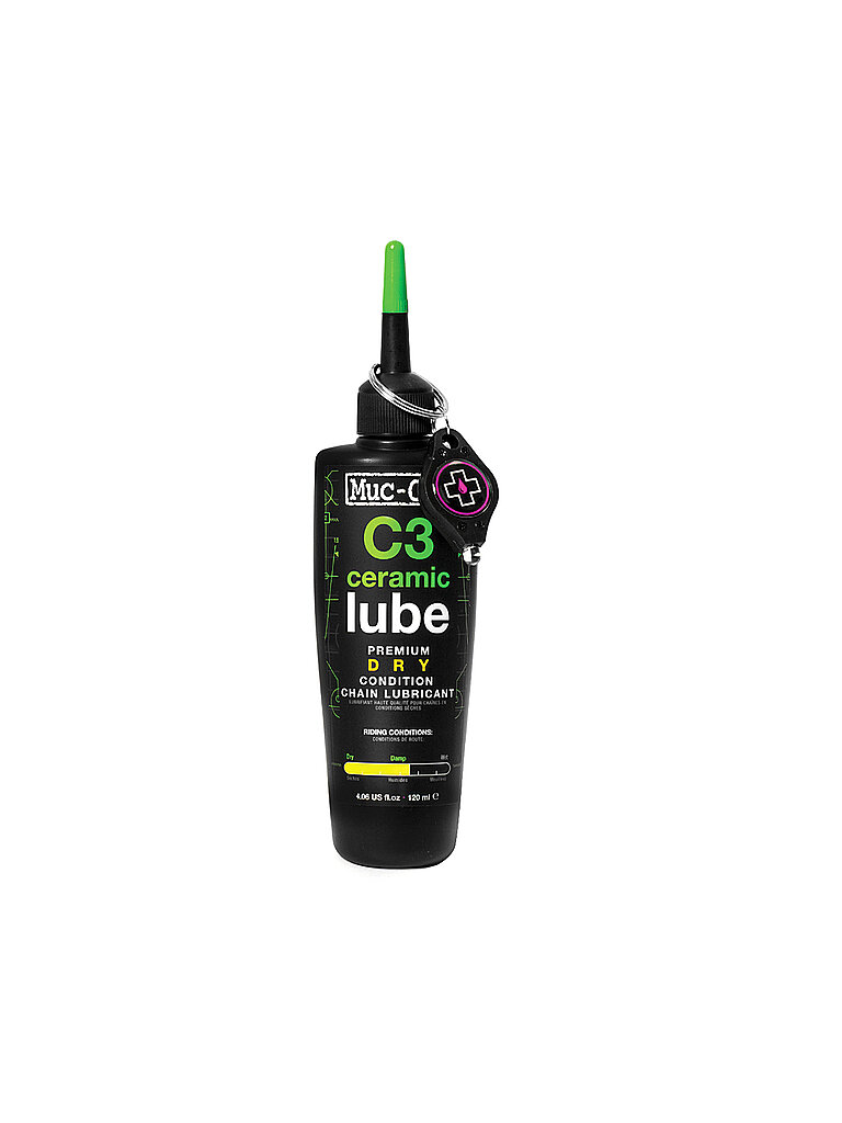 MUC-OFF C3 Trockenwetter-Keramik-Kettenöl pink