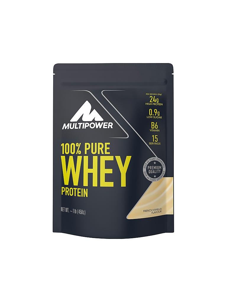 MULTIPOWER |  Proteinpulver 100% Pure Whey Protein 450g French Vanilla | keine Farbe
