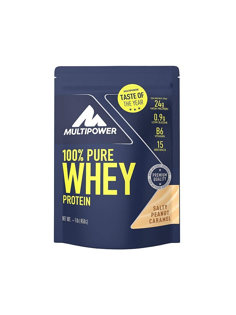 MULTIPOWER Proteinpulver 100% Whey Protein 450g creme