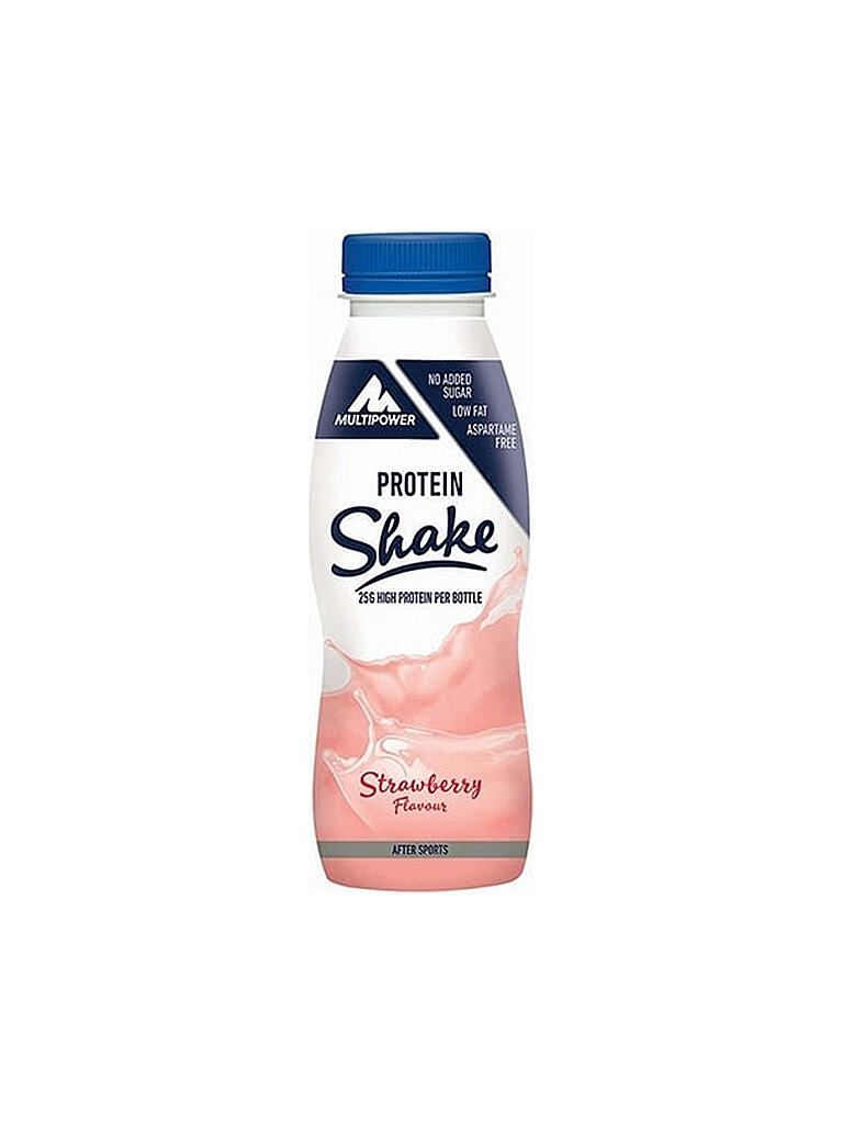 MULTIPOWER | 25g High Protein Shake Strawberry 330ml | keine Farbe