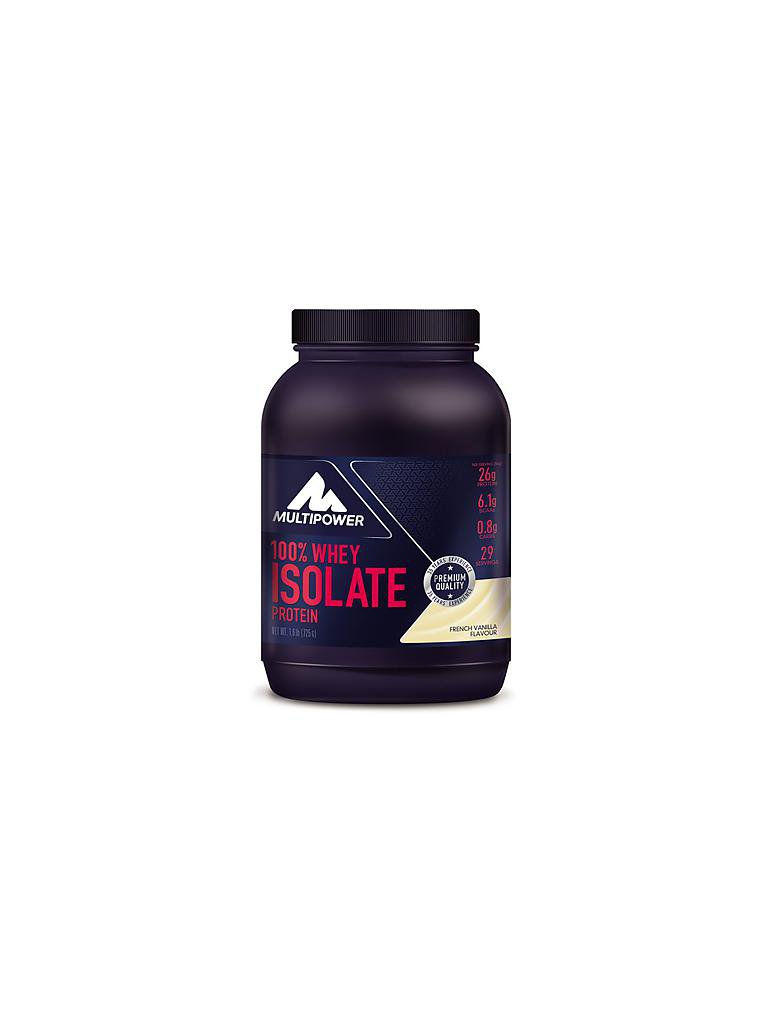 MULTIPOWER | Proteinpulver 100% Whey Isolate Protein 725g French Vanilla | 