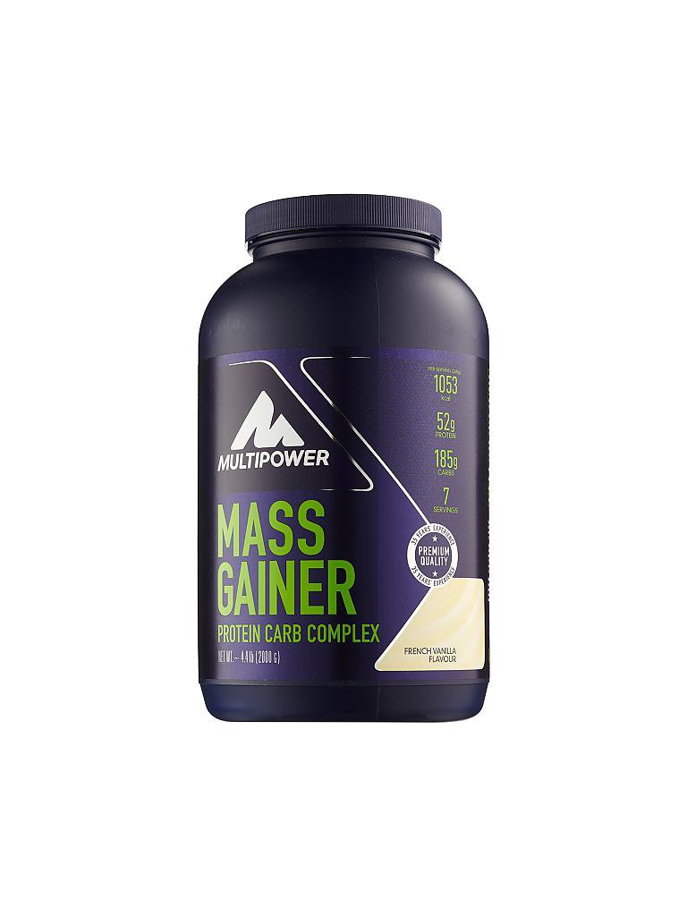 MULTIPOWER | Proteinpulver Mass Gainer 2000g French Vanilla | 