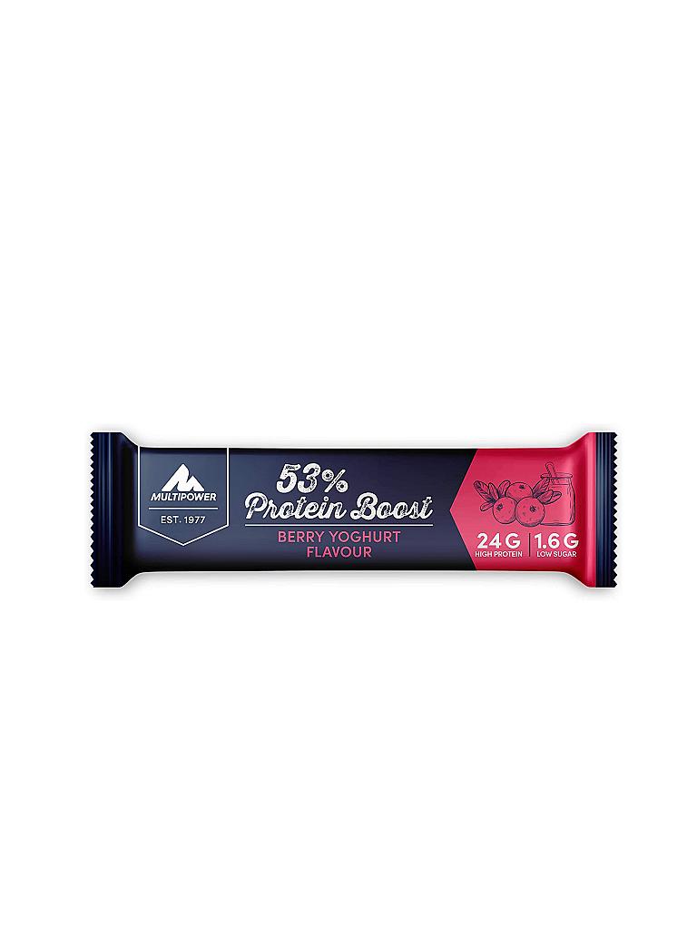 MULTIPOWER | Proteinriegel 53% Protein Boost Berry Yoghurt Flavour 45g | 999