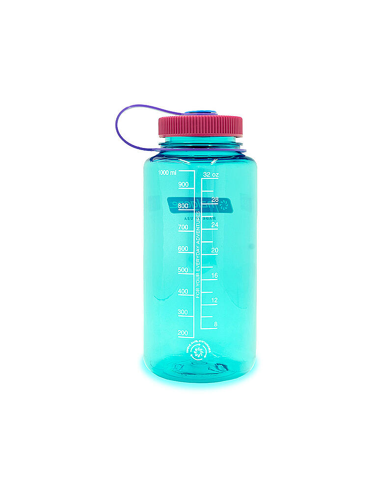 NALGENE | Trinkflasche Wide Mouth Sustain 1L | blau