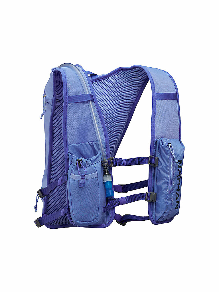 NATHAN Trinkrucksack Quickstart 4L inkl. 1,5L Blase blau