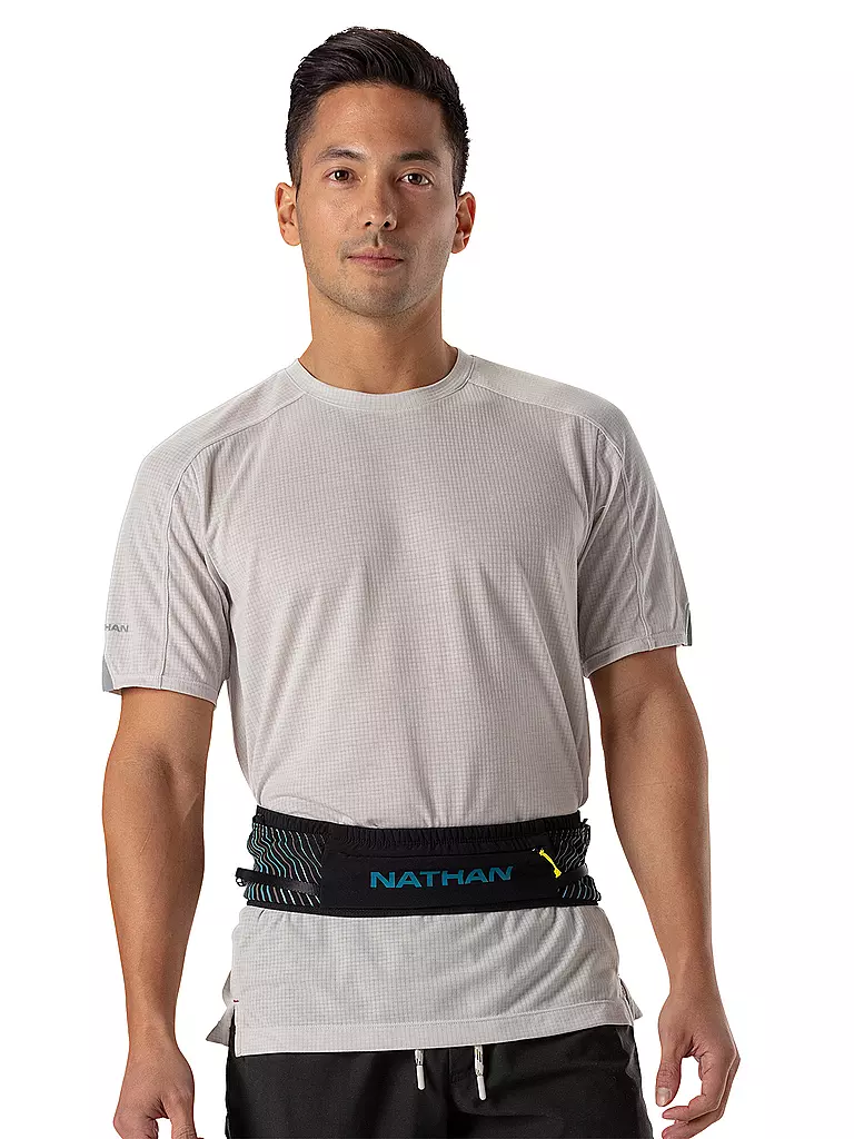NATHAN | Gürteltasche Pinnacle Series Waistpack with Flask 0,5l | schwarz