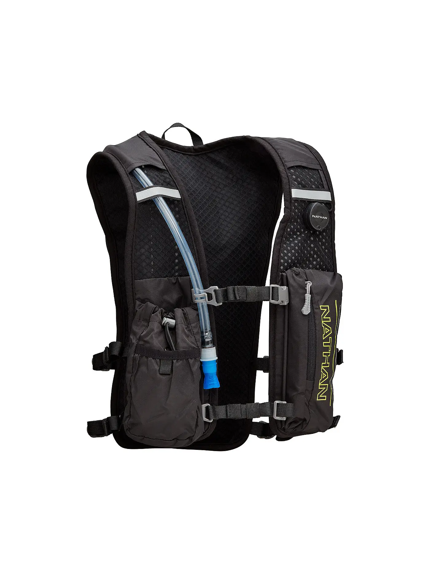 NATHAN | Laufrucksack inkl. Trinkblase 3L | schwarz