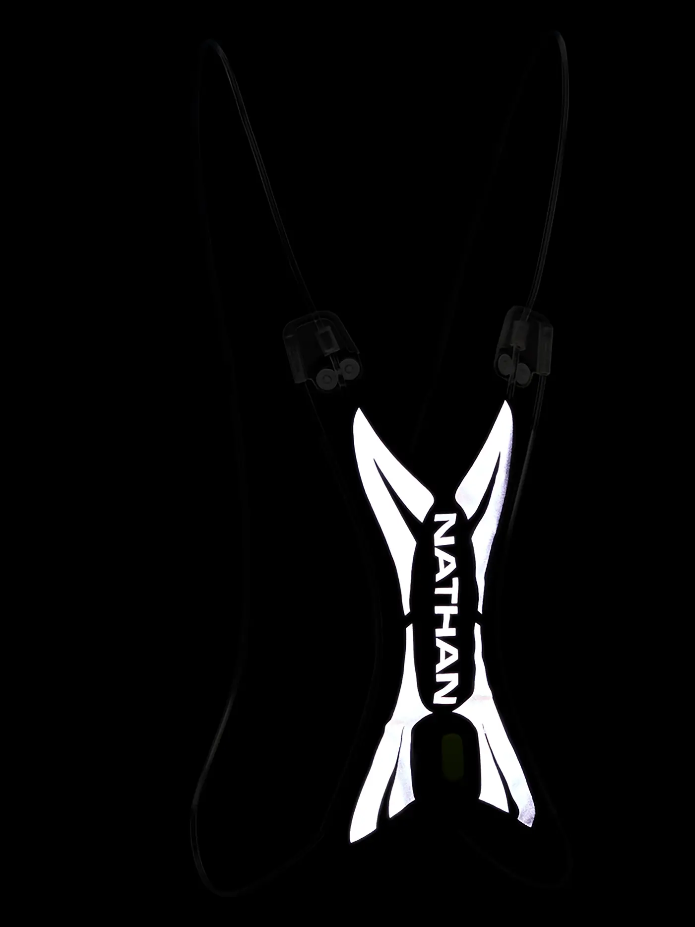 NATHAN | Laufweste Hypernight Light Up | schwarz