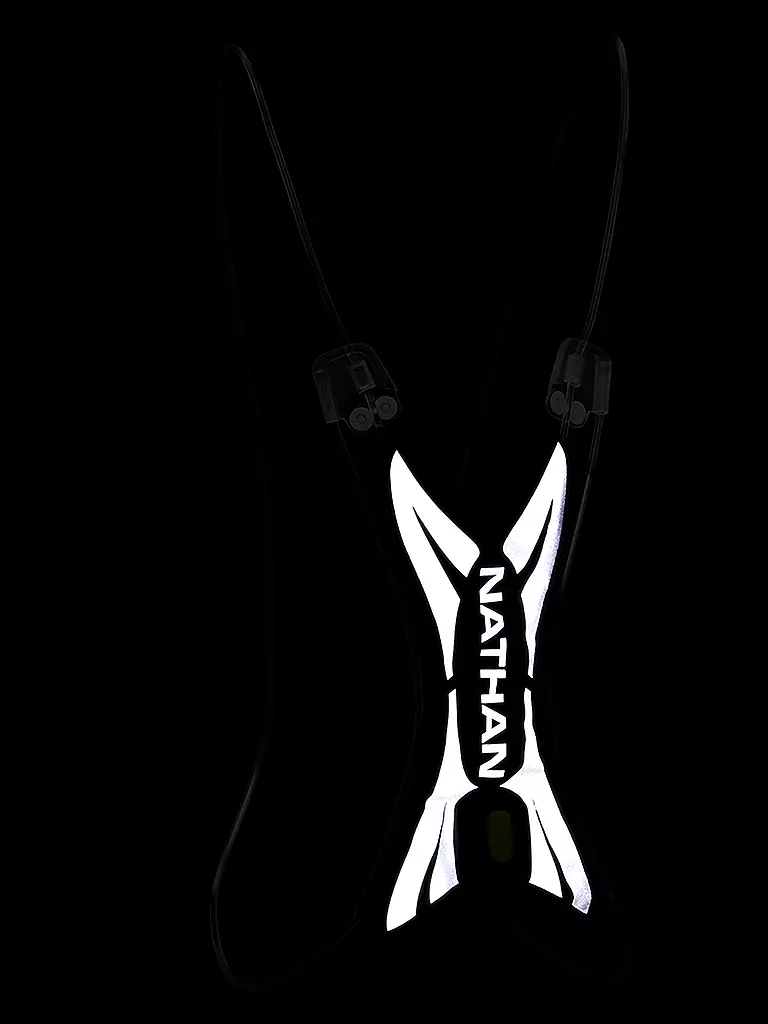NATHAN | Laufweste Hypernight Light Up | schwarz