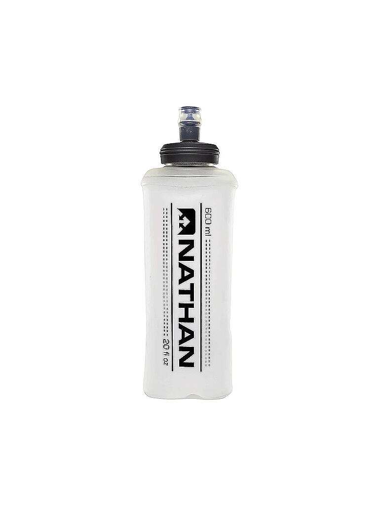 NATHAN | Trinkflasche Soft Flask 600ml | weiss