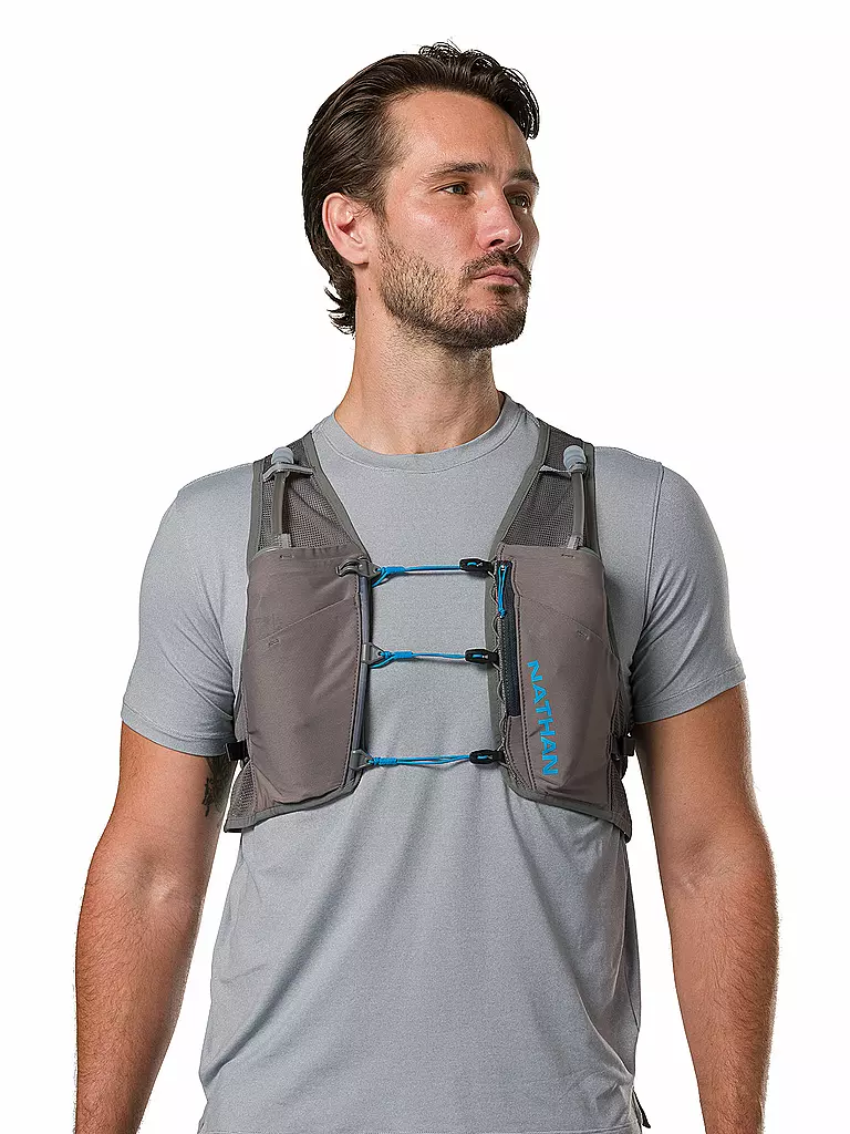 NATHAN | Trinkrucksack Pinnacle Breeze 4L | grau
