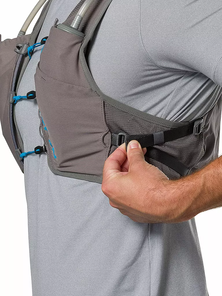 NATHAN | Trinkrucksack Pinnacle Breeze 4L | grau