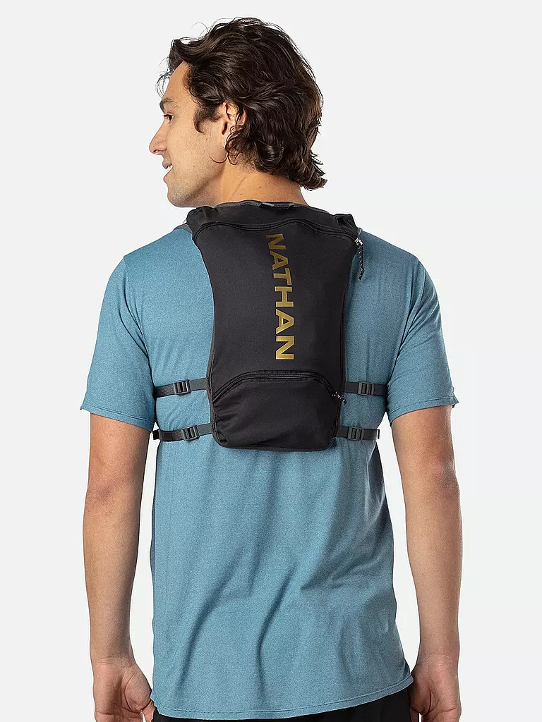 NATHAN | Trinkrucksack Quickstart 4L inkl. 1,5L Blase | grau