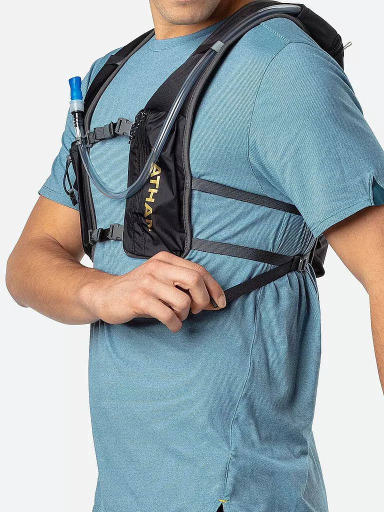 NATHAN | Trinkrucksack Quickstart 4L inkl. 1,5L Blase | grau