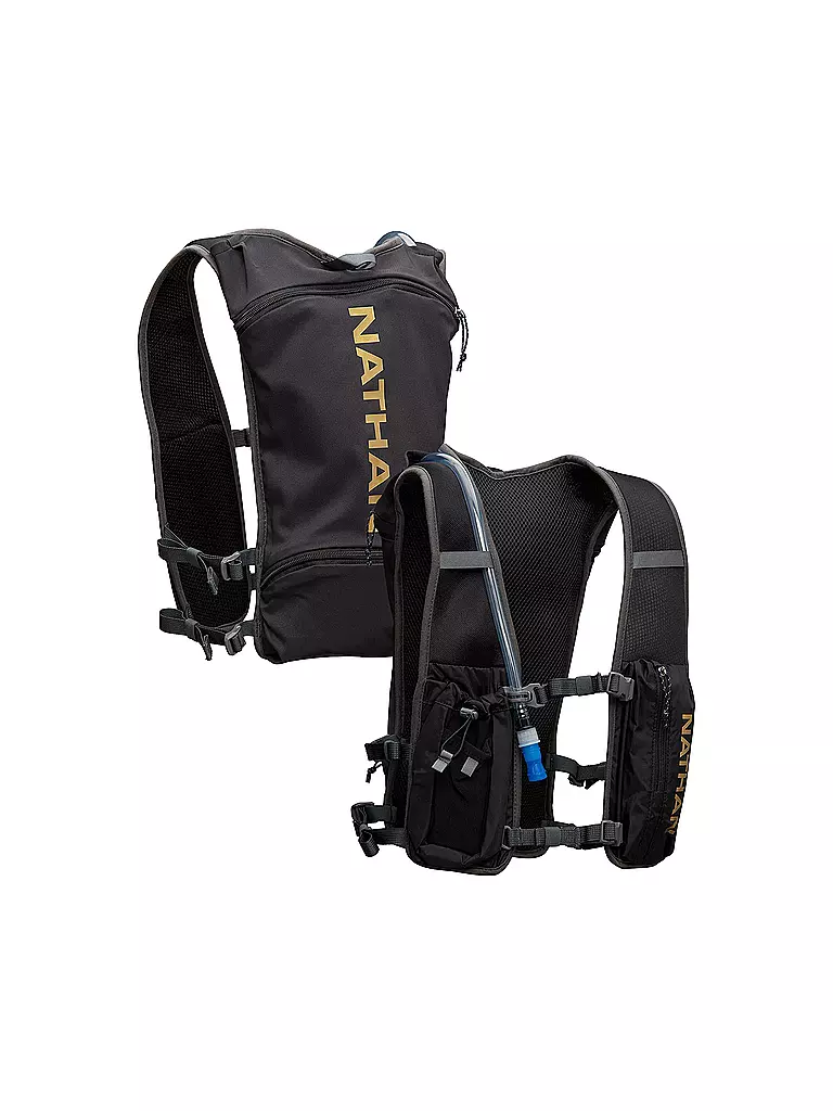 NATHAN | Trinkrucksack Quickstart 4L inkl. 1,5L Blase | grau