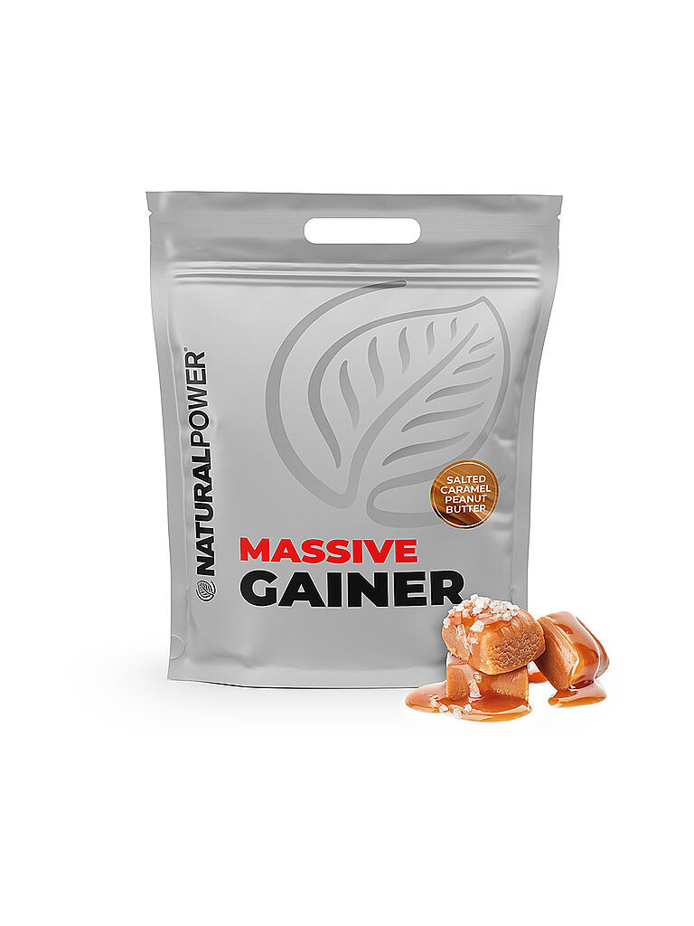 NATURAL POWER | Massive Gainer Salted Caramel Peanut Butter 2500g | 999