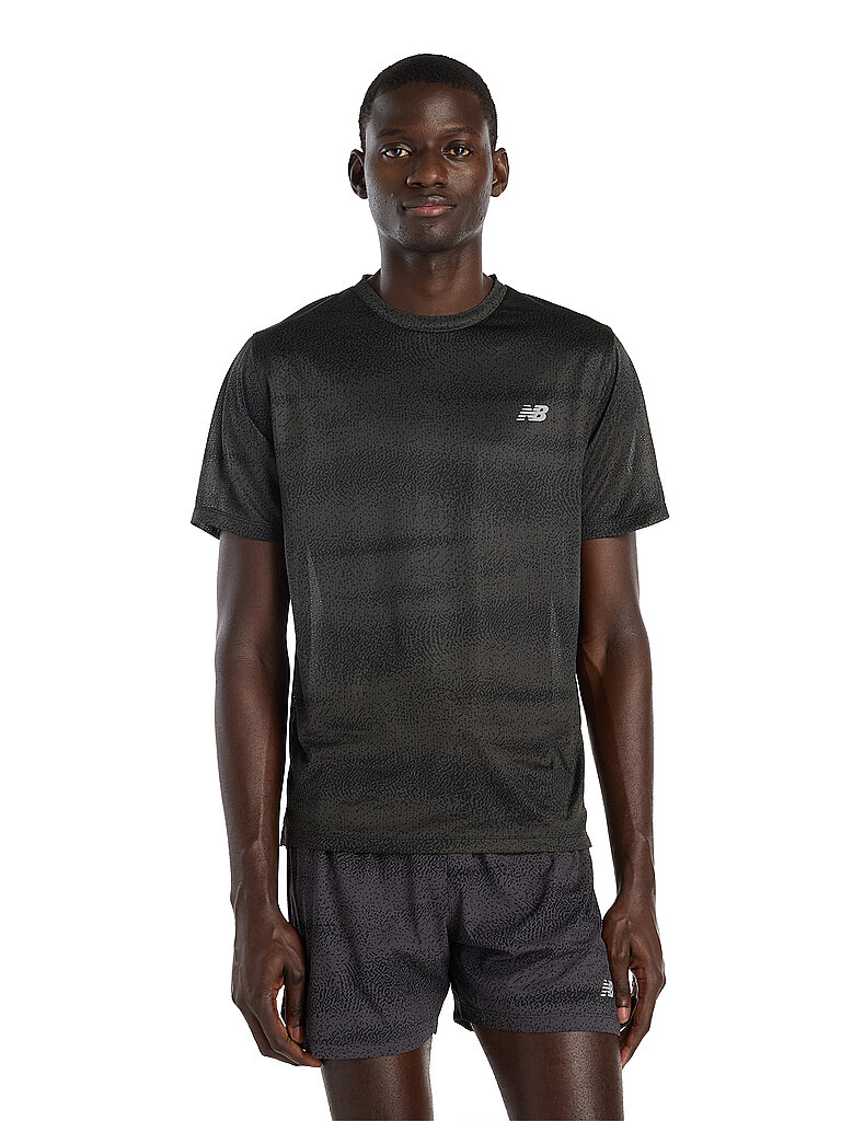 NEW BALANCE Herren Laufshirt RC Essential Printed schwarz | XL — Bild 2