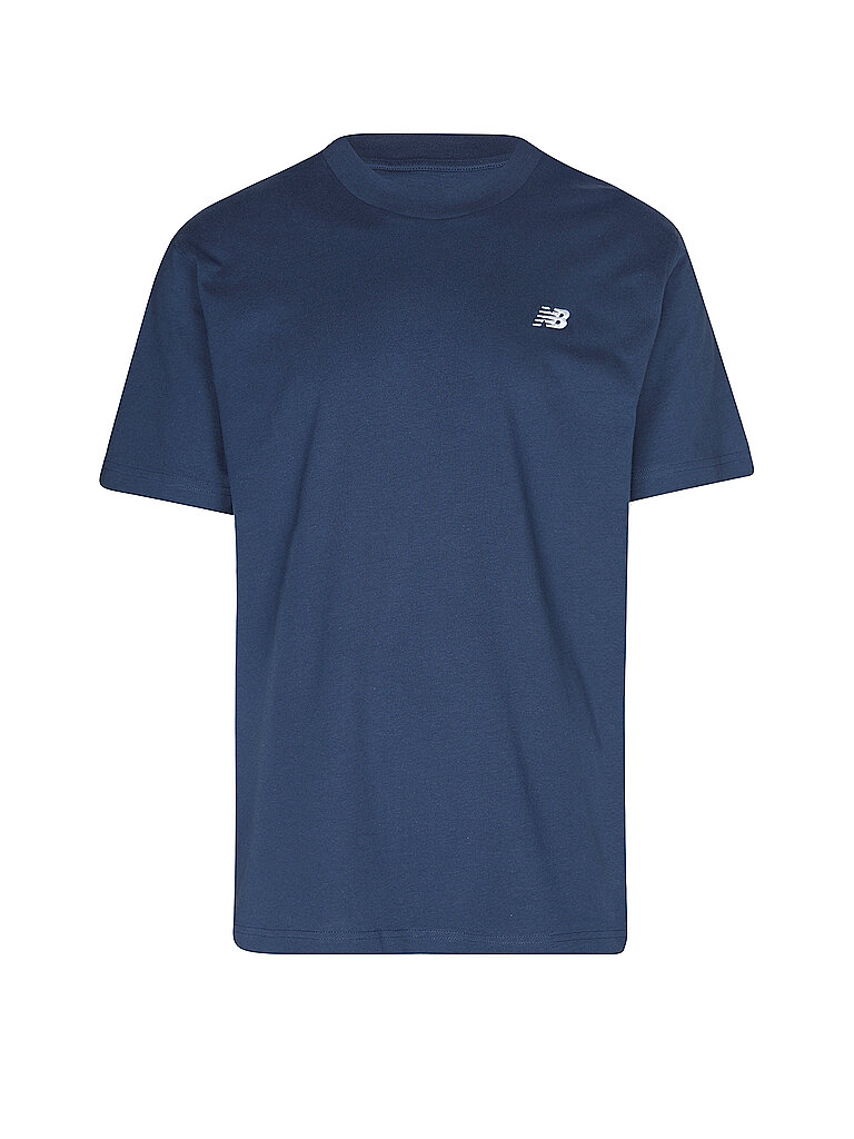NEW BALANCE Herren Laufshirt Essentials Cotton dunkelblau | M — Bild 2