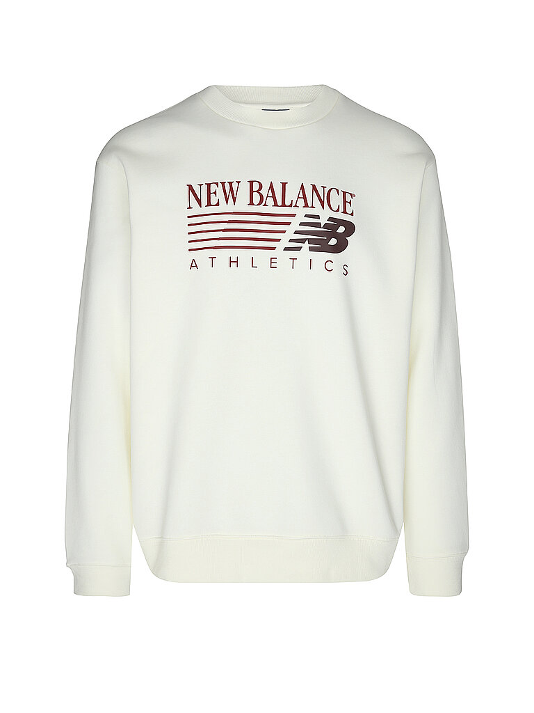 NEW BALANCE Herren Sweater creme | S — Bild 2