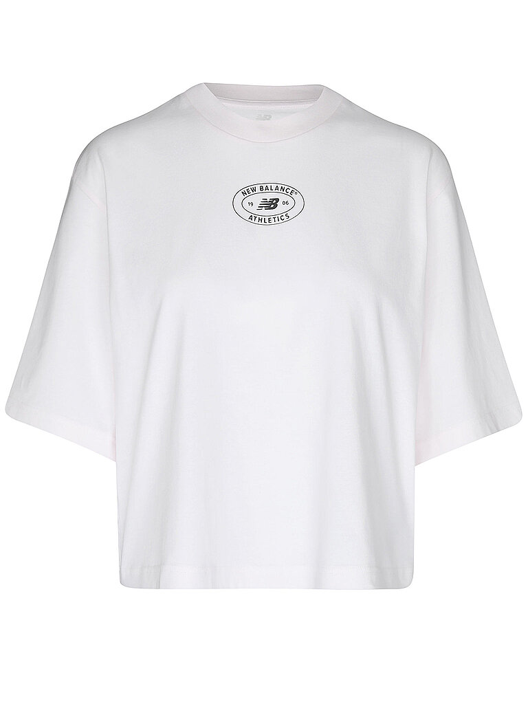 NEW BALANCE Damen T-Shirt Reimaginet Relaxed rosa | L