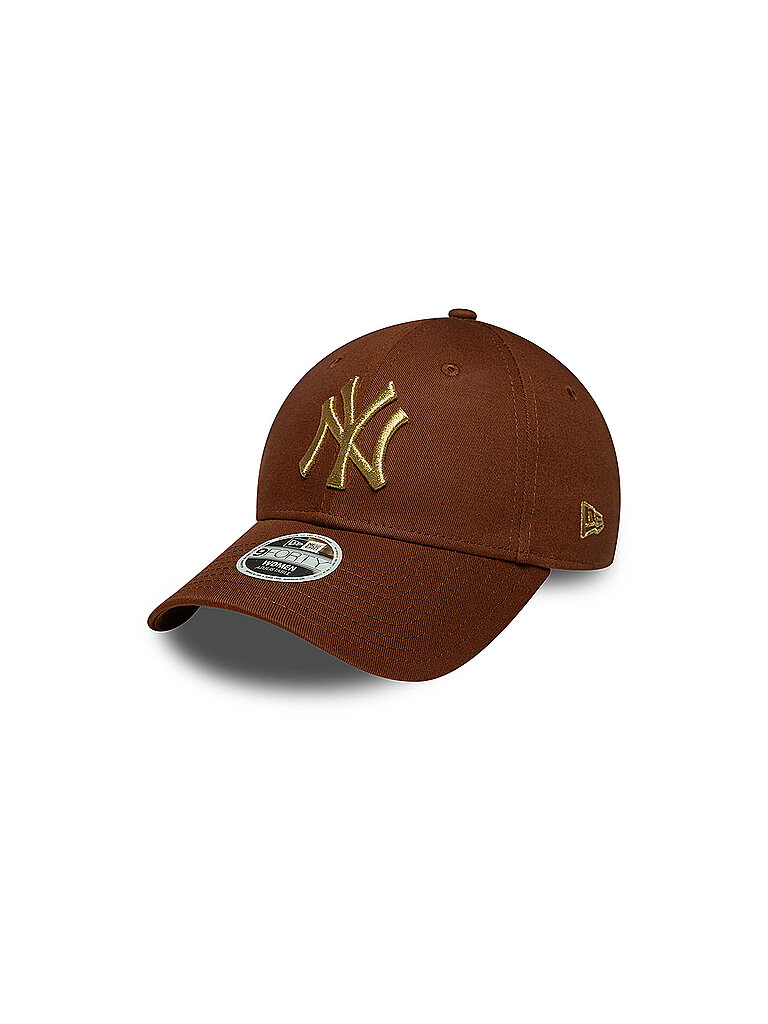 NEW ERA Damen Kappe Metallic Logo 9FORTY NY YANKEE dunkelrot — Bild 2