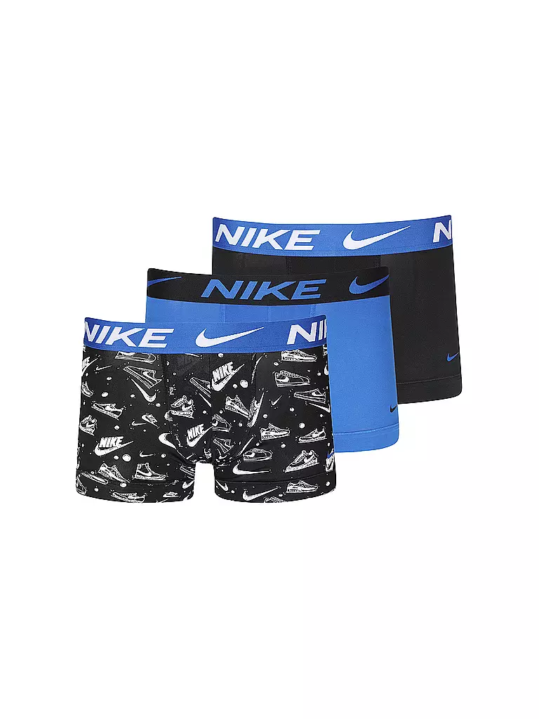 NIKE UNDERWEAR | Herren Boxershort Trunk 3er Pkg.  | blau