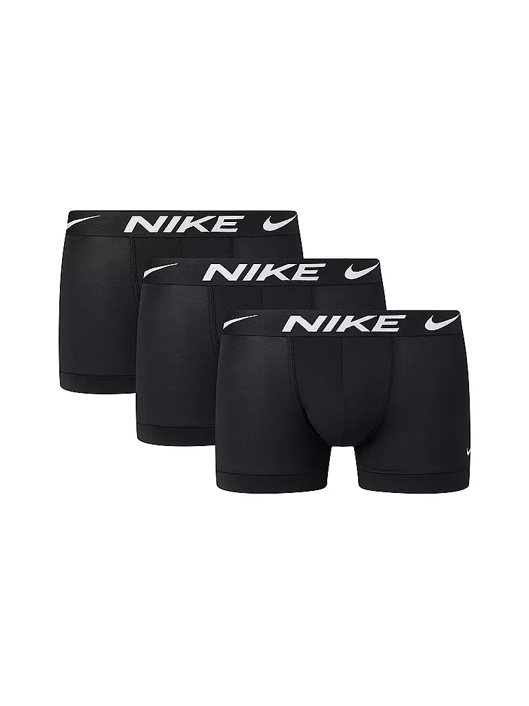 NIKE UNDERWEAR | Herren Boxershort Trunk 3er Pkg. Microfaser | schwarz