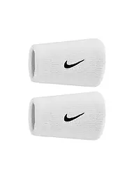 NIKE |  Tennis Schweißband Swoosh Doublewide  | weiss