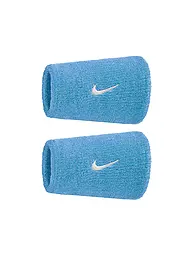 NIKE |  Tennis Schweißband Swoosh Doublewide  | blau