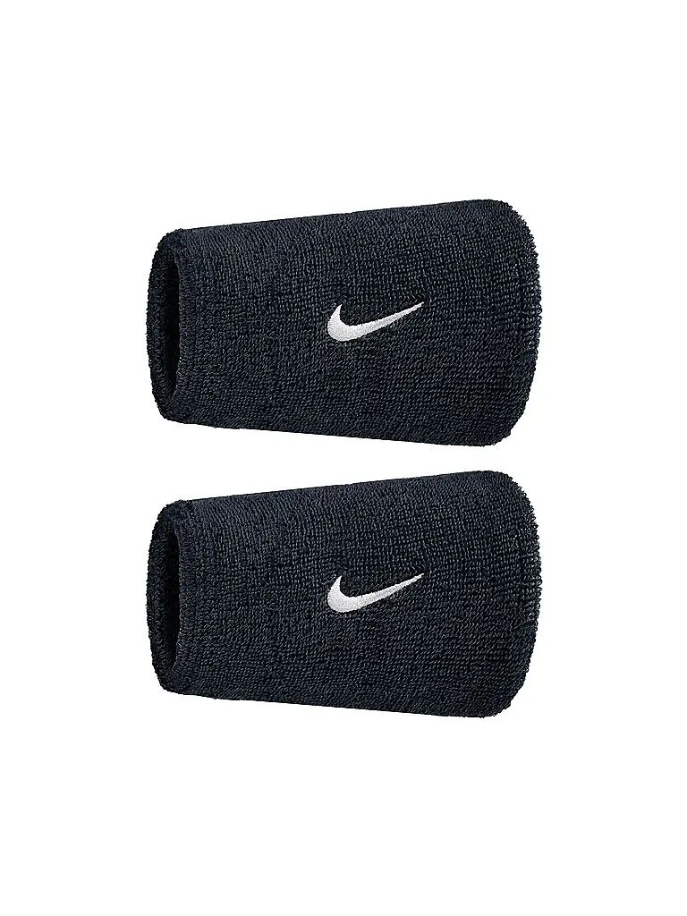 NIKE |  Tennis Schweißband Swoosh Doublewide  | schwarz