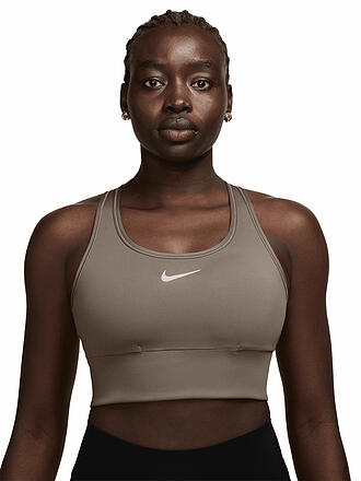 NIKE | Damen Sport-BH Swosh Longline Medium Support