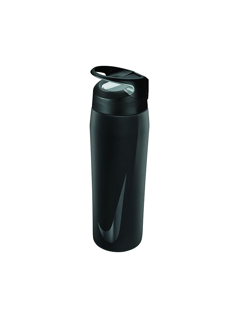 NIKE Trinkflasche Hypercharge Straw Bottle 709ml schwarz